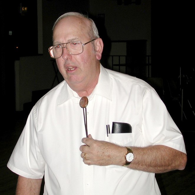 Del Cushing at the 2001 BECC banquet