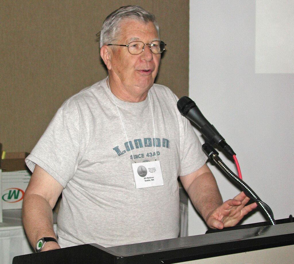 Bill McKivor at 2009 British Token Congress in Seattle