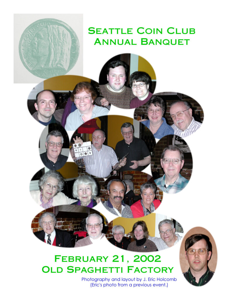Seattle Coin Club Banquet 2002