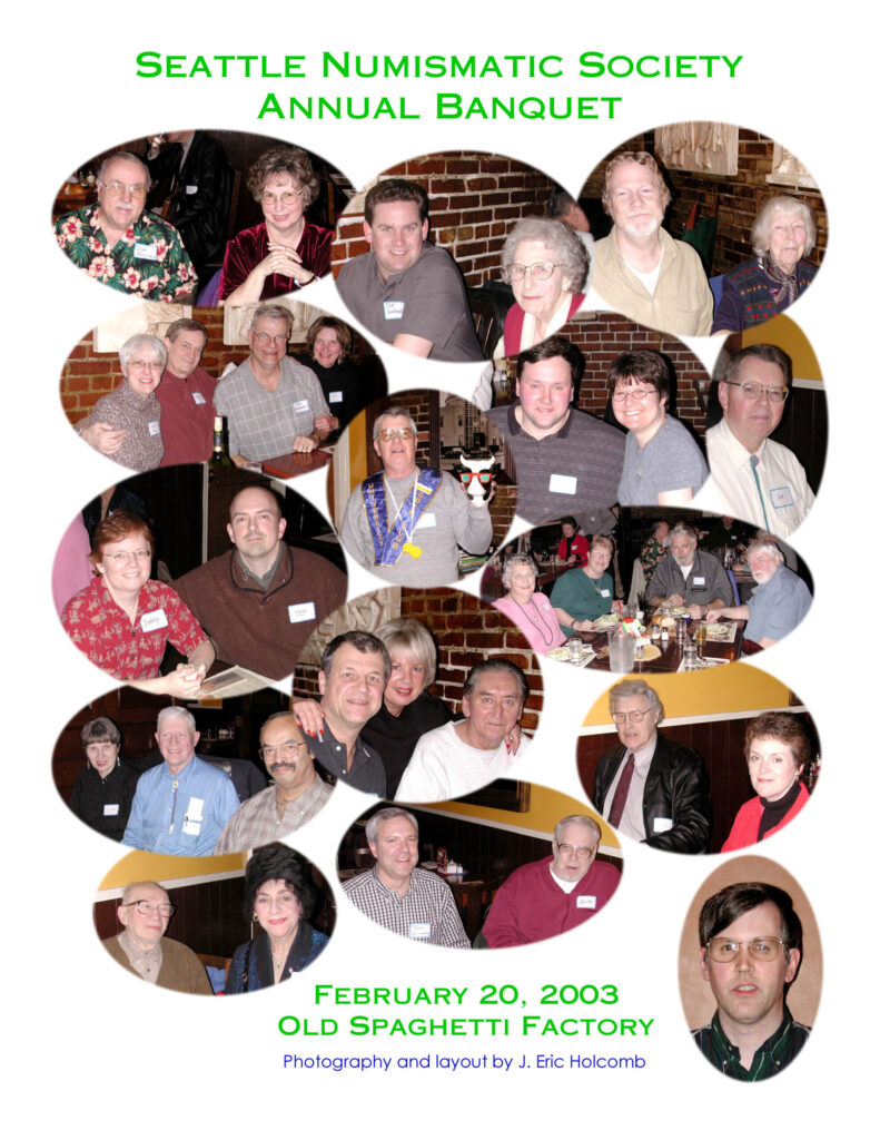 Seattle Coin Club Banquet 2003