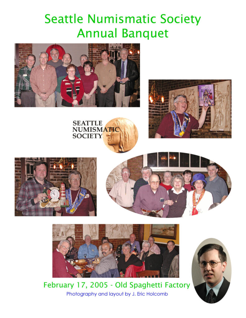 Seattle Coin Club Banquet 2005